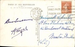 CPA Paris et ses Merveilles Arc de Triomphe du Carrousel 