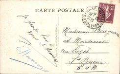 CPA La Basilique St Merlin Laloux Tours