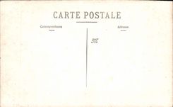 CARTE PHOTO Route sous la neige