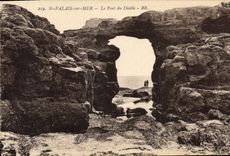 CPA St Palais sur Mer Le Pont du Diable 