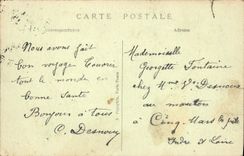 CPA Paris Les Colonnes de la Place de la Nation 