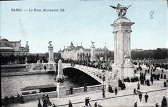 CPA Paris Le Pont Alexandre III 