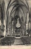 CPA L'Aigle Eglise St Martin Interieur Grande Nef Et Maitre Autel Renaissance 