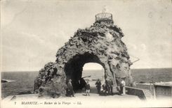 CPA Biarritz Rocher de la Vierge 