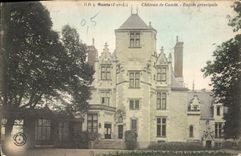 CPA Monts Chateau de Cande Entree principale 