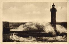 CPA Saint Brieuc Le Phare du Legue par Grande maree 