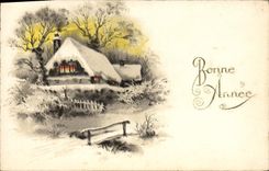 CPA Fantaisie Bonne Annee 