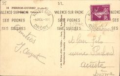 CPA Perros Guirec Valence sur Rhone ses Pognes Ses Suisses