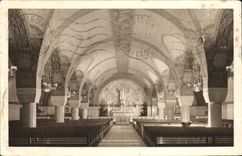 CPA La Basilique de Lisieux La Crypte Vue generale