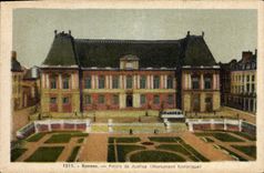 CPA Rennes Palais de Justice (Monument historique)