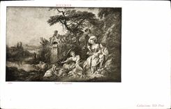 CPA Boucher Sujet Pastoral