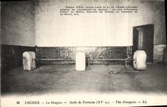 CPA Loches Le Donjon Salle de Tortures (XVe s)