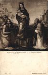 CPA Mariotto Albertinelli La Vierge et l'Enfant Paris Musee du Louvre
