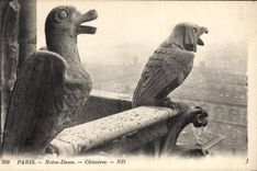 CPA Paris Notre Dame Chimeres