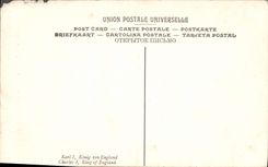 CPA Van Dyck (Ecole Hollandaise Charles Ier Roi d'Angleterre Musee du Louvre Paris