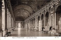 CPA Palais du Versailles La Galerie des Glaces