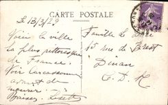 CPA Cite de carcassone Vue Generale Sud Est