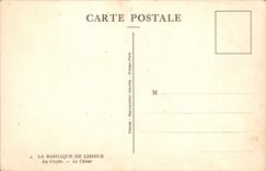 CPA La Basilique de Lisieux La Crypte Le Choeur