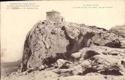 CPA Hotellerie de la Sainte Baume Station d'ete et d'Hiver St Zacharie (Var) Le Saint Pilon Vue pris