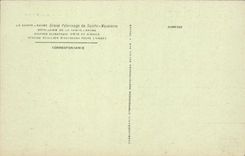 CPA Hotellerie de la Sainte Baume Station d'ete et d'Hiver St Zacharie (Var) Le Saint Pilon Vue pris