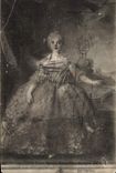 CPA Infante Marie Isabelle Petite Fille de Louis XV par Nattier