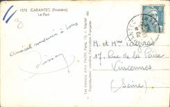 CPA Carantec (Finistere) Le Port