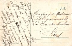 CPA Le Mont Blanc vu de Chamonix