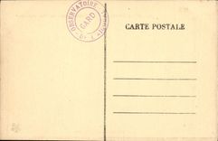 CPA Mont Aigoual L'Observatoire vu des precipices