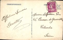 CPA Thonon Le Grand Hotel vu du Lac Leman