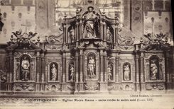CPA Montferrand Eglise Notre Dame Ancien retable du maitre autel (Louis XIII)