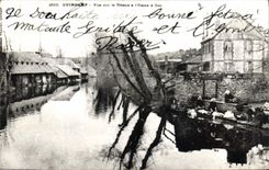 REPRO Guingamp Vue sur le Trieux a L'Usine a Gaz