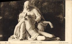 CPA Sanson Pieta Musee du Havre