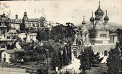 CPA Nice Soleil et Joie Eglise Russe Russie Russia