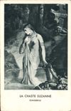 CPA La Chaste Suzanne Chasseriau