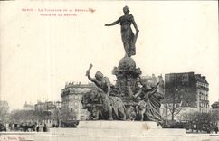 CPA Paris Le Triomphe de la Republique (Place de la Nation)