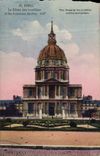 CPA Paris Le Dome des Invalides et les nouveaux Jardins