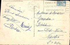 CPA L'Universite et le monument Pasteur