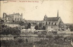 CPA Poitiers Vue prise du coteau des Dunes