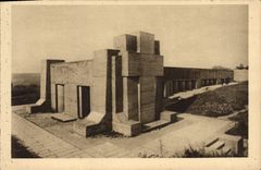 CPA Thiaumont pres Douaumont Manument de la Tranchee des Baionnettes