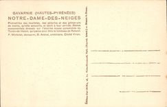 CPA Gavarnie (Haute Pyrenees) Notre Dame des Neiges