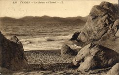 CPA Cannes Les Rochers et l'Esterel