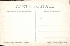 CPA Le Montanvert et le Dru Hotel de l'Univers et de Geneve Chanonix