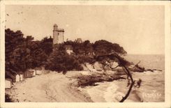 CPA L'Ile de Noirmoutier Les Sites Touristiques L'Anse rouge et la Tour Plantier