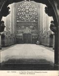 CPA Paris La Sainte Chapelle (Chapelle Haute) Interieur et Rosace