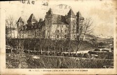 CPA Pau Chateau Henri IV et le Pic du Midi d'Ossau