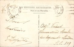 CPA Paris La Basilique du Sacre Coeur avec l'Escalier Monumental