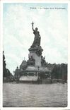 CPA Paris La Statue de la Republique
