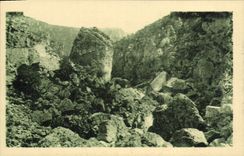 CPA Gorges du Tarn Le Pas de Soucy la Roque Sourde et le Chaos de l'Enfer