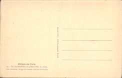 CPA Gorges du Tarn De Ste Enimie a la Malene La route tres sinueuse longe de hautes falaises vertica