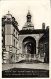 CPA Joigny Porte St Jean Au fond l'Eglise St Jean Anolenne porte du chateau bati par le comte Rainar